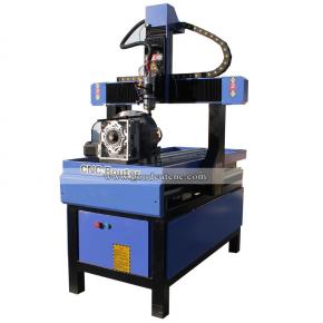 GC6012-TR 6090 6012 4 Axis Rotary CNC Router Engraving Machine with Water Tank for Soft Metal Wood