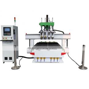 GC1325-P4 Multi Pneumatic Spindle Wood CNC Router for Furniture Making