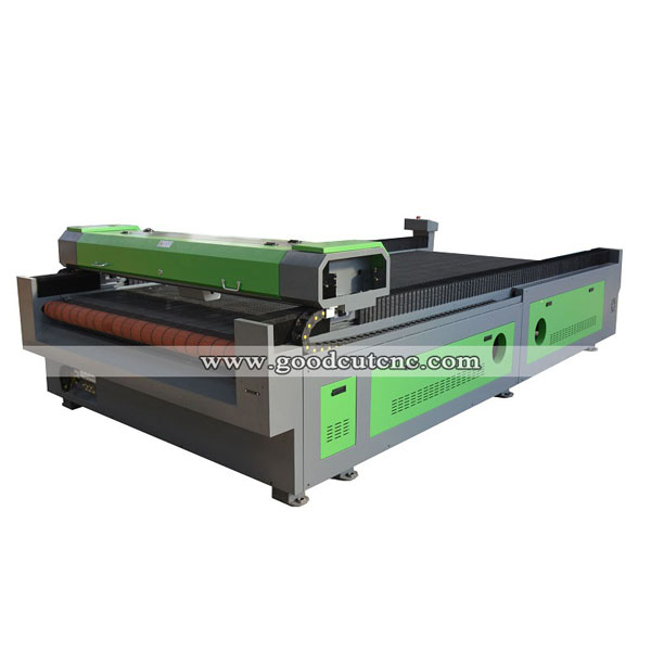 CO2 Laser Machine With Automatic Feeding System For Cutting Fabric Cloth GC1625L