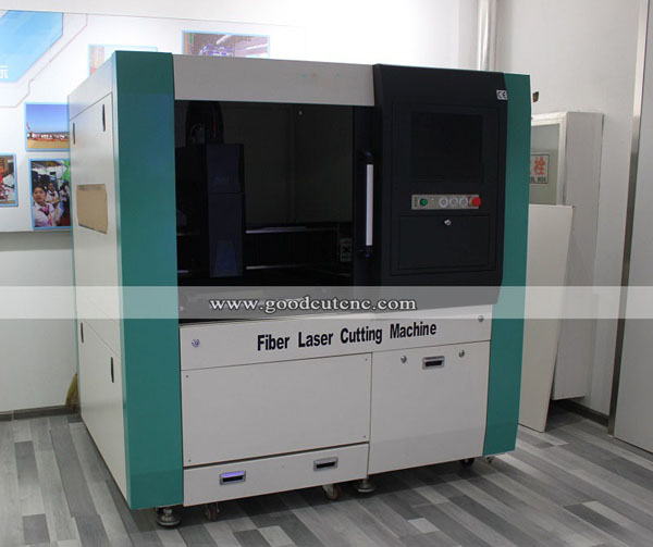 GC6040FC Small Size 6040 Fiber Laser Cutting Machine with Cover