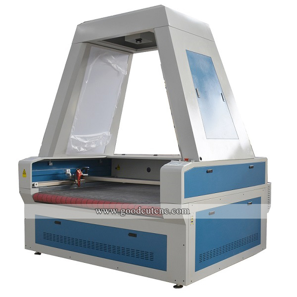 GC1390LA CCD Camera Co2 Laser Cutting Machine With Optical Image and Label Recognition System 