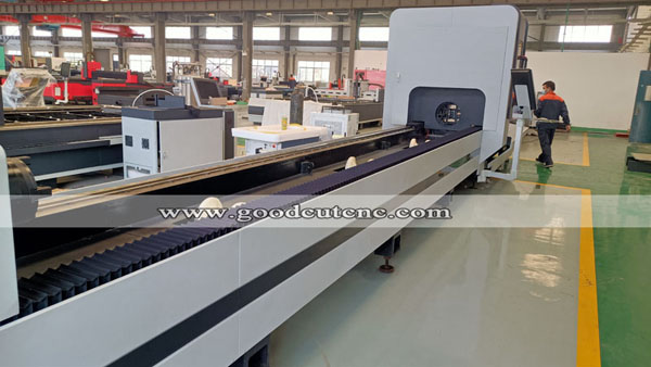 GC-FR6020 Fiber Laser Tube Cutting Metal Machine Cuts Tubes For Steel