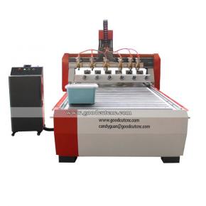 4 axis 6 Spindle 6 Rotary Axis Cnc Router Machine For Wood Board and Legs