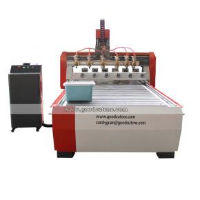 GC1530-6R 4 axis 6 Spindle 6 Rotary Axis Cnc Router Machine For Wood Board and Legs