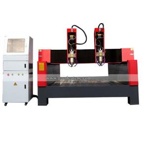 1625 Stone CNC Router Machine with Double Heads for Engraving Granite Marble