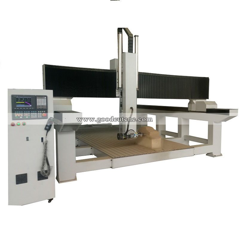 GC1325ATC-4 Axis CNC Router with 9KW Rotated ATC Spindle for Engraving 3D Wood Working