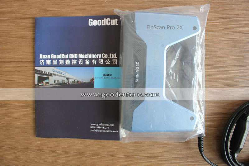 GoodCut EinScan Pro 2X Portable and Versatile Handheld 3D Scanner for high-precision results