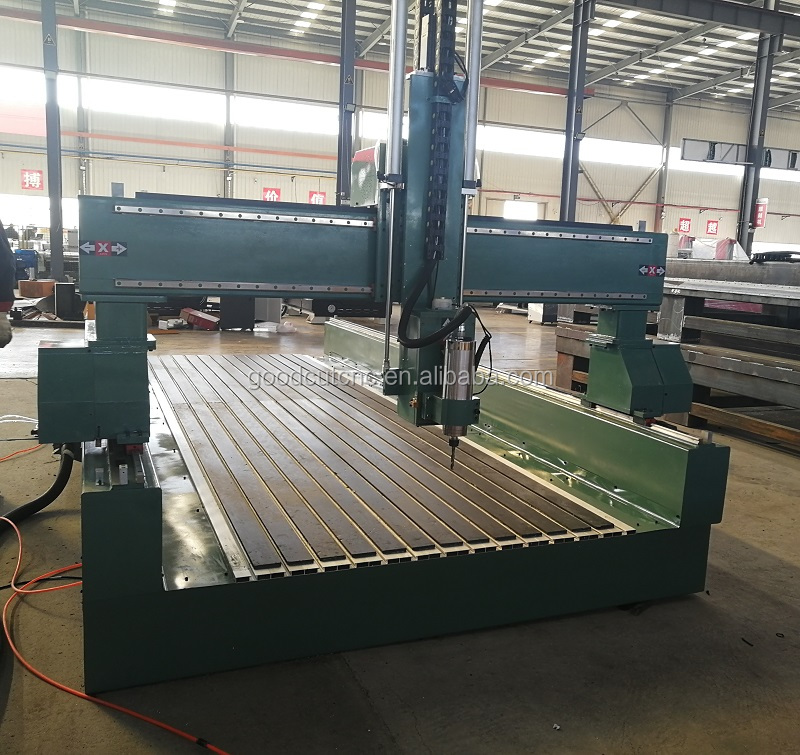 GC1325-4 Axis GoodCut 4 Axis 3d CNC Router Machine with Sawing Spindle for Engraving Foam