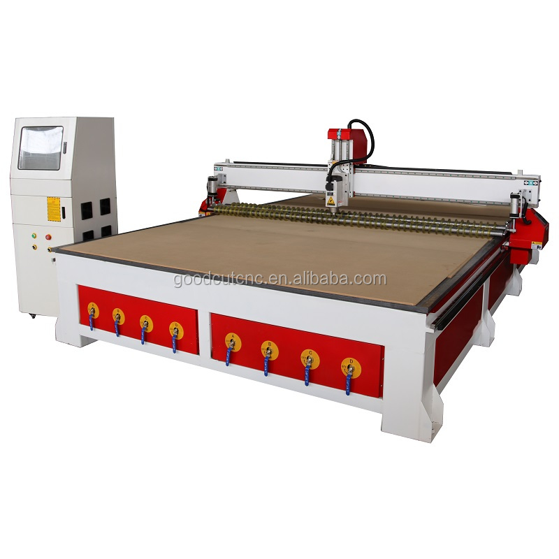 Big size 2000*3000mm Working Size CNC Router Machine with Pinch Roller for Wood MDF Acryic