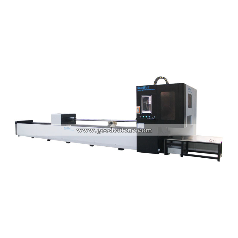 GC-FR Fiber Laser Cutting Machine for 6-12m H L C Round Square Type Pipe Tube