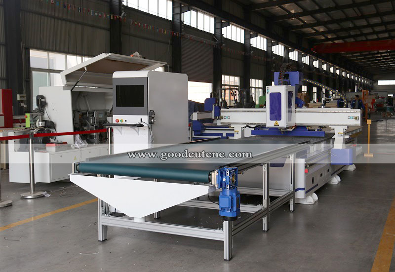 GC1325AF Nesting CNC Router Machine with Auto Load and Unload Device for Woodworking
