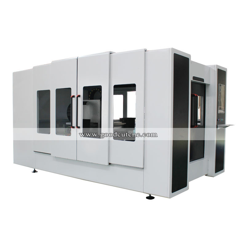 GC1530FC 3000w 4000w Raycus/IPG Fiber Laser Cutting Machine with Protection Cover