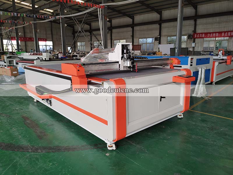 GC1625O CNC Oscillating Knife Cutting Machine for Multilayer Cardboard and Leather Cutting