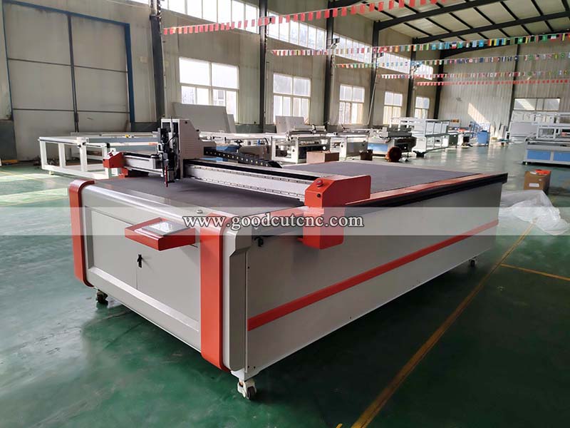 GC1625O CNC Oscillating Knife Cutting Machine for Multilayer Cardboard and Leather Cutting