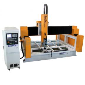 GC1325F 3 Axis 4 Axis 5 Axis EPS Wood Foam Mold Carving 3D CNC Router Engraving and Milling Machine