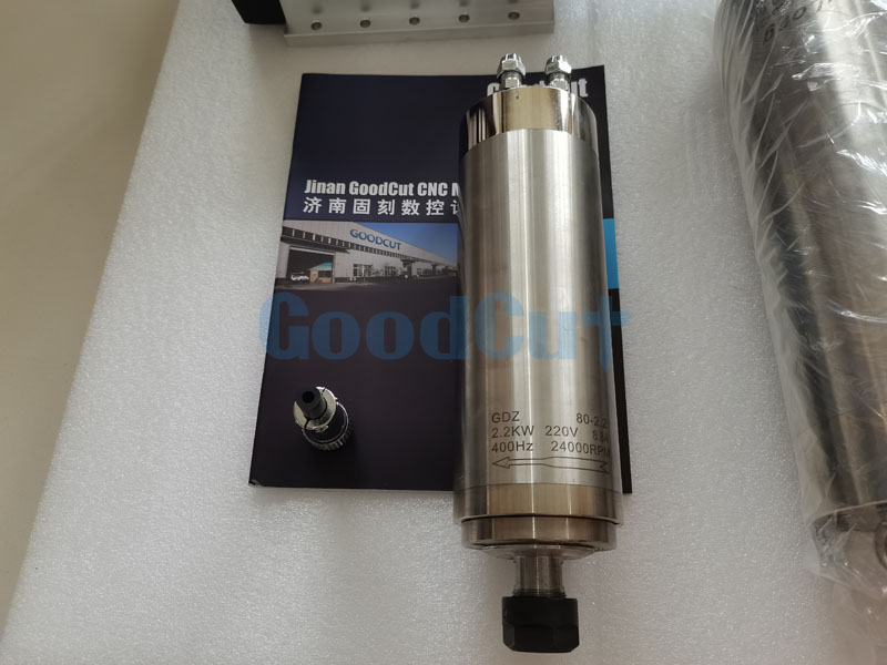Goodcut Air and Water Cooling Spindle and Driver