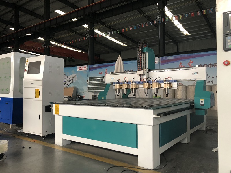 GC1530-6H 6 Heads CNC Router Machine with Multi Heads