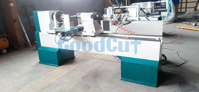 GC1530WL Automatic 1530 Size Cnc Single Axis Double Cutter Turning Wood Lathe Machine