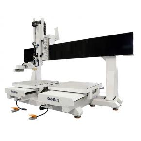 GC1325- 5 Axis Double Workpiece/ Double process/ double milling process CNC Router Machine For Wood Foam EPS