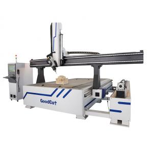 GC2040-4AR GoodCut Linear Automatic Tool Change CNC Router with Rotary and Swing Head