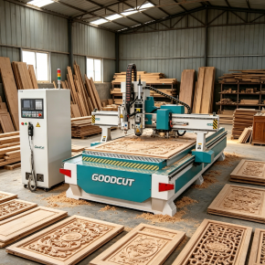 GC1325ATC-D 1325 ATC CNC Woodworking Router Machine with Drilling Package for Carving Wood