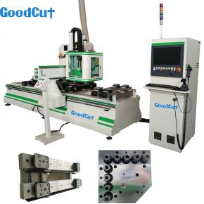 Efficient 5 sided Drilling, Grooving and Milling of Panel furniture CNC Linear Tool Changer ATC Cnc Router and Pods Block PTP Working Center With Horizontal Spindle, Drill Bag